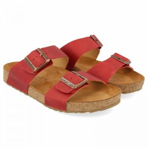 Women Haflinger Andrea Sandals Rose | HFQ084925