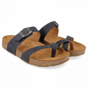 Women Haflinger Juno Sandals Navy | MVB786514