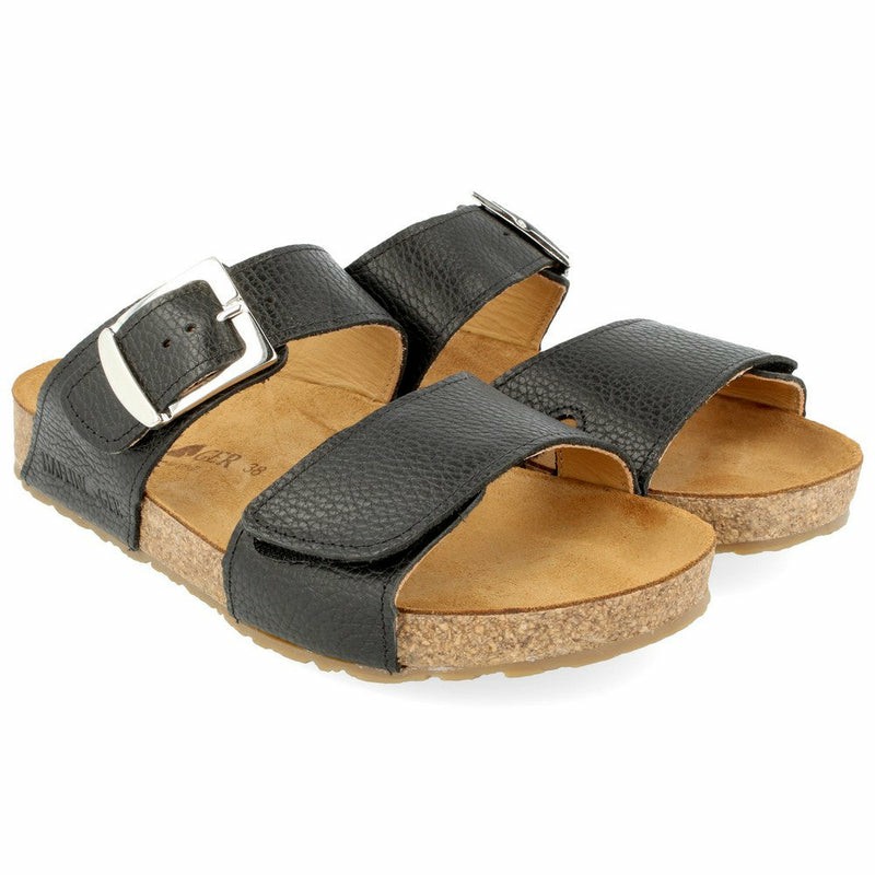 Women Haflinger Aria Sandals Black | RJZ603549