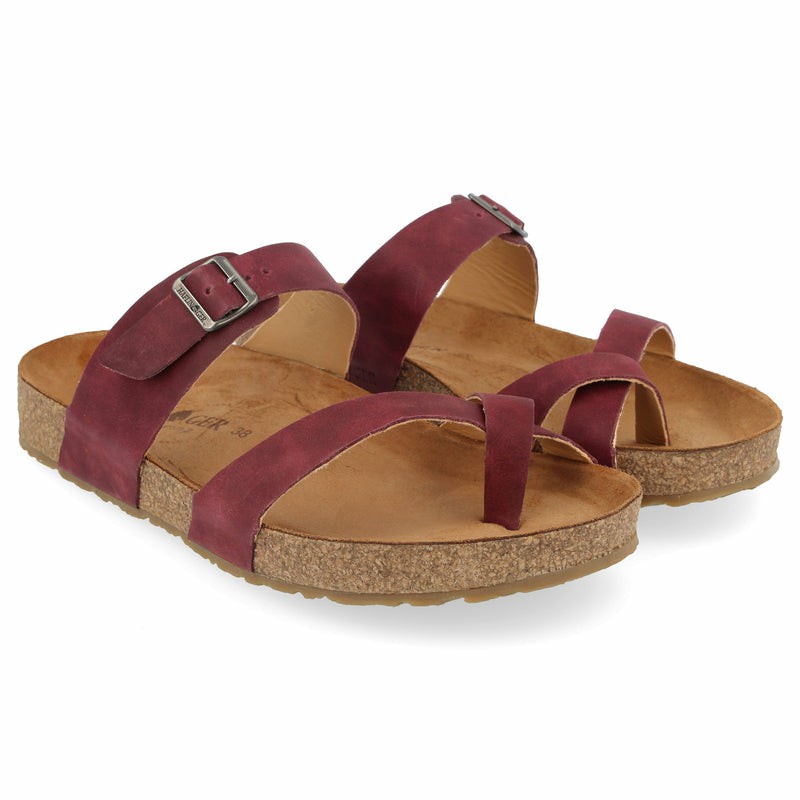 Women Haflinger Juno Sandals Black | WYA412507